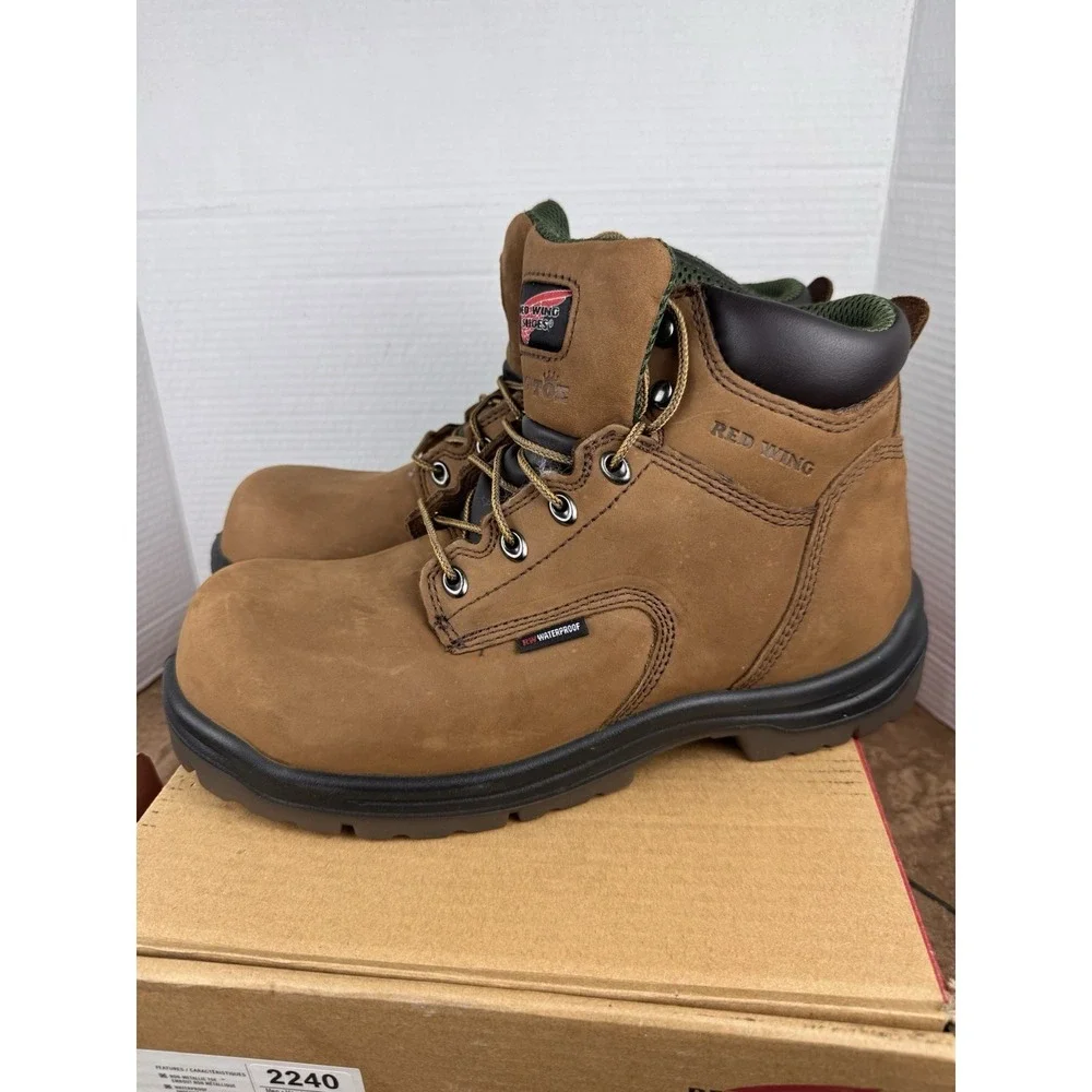 Red Wing 2240 Waterproof Boots (Composite/Non-Metallic Safety Toe)